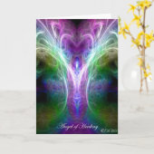 Grußkarte "Der Engel der Heilung" Karte (Gelbe Blume)