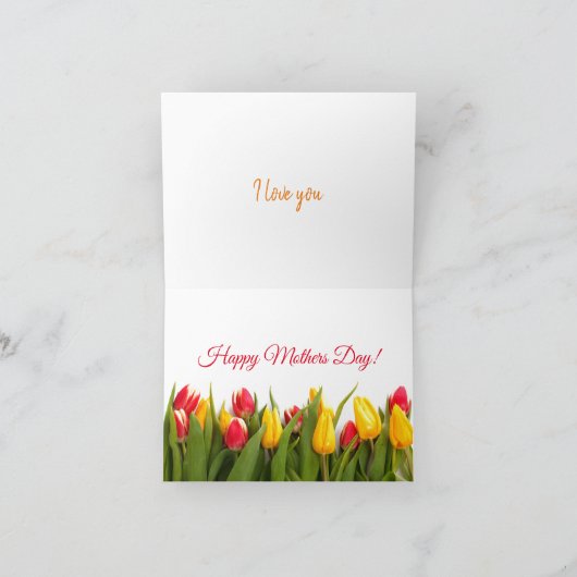 Grußkarte der Funny Mthers Day Karte (Innenseite)