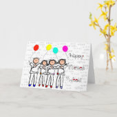 Grußkarte der glücklichen Krankenwoche 9 Karte (Gelbe Blume)