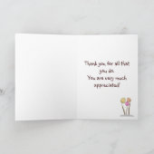 Grußkarte der glücklichen Krankenwoche Karte (Innenseite)