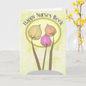 Grußkarte der glücklichen Krankenwoche Karte (Gelbe Blume)