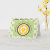 Grußkarte der glücklichen Krankenwoche Karte (Gelbe Blume)