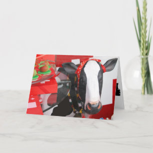 Grußkarte der heiligen Kuh Karte