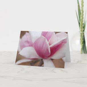 Grußkarte der japanischen Tulip-Blume Karte