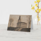 Grußkarte der kongregationalen Kirche Karte (Gelbe Blume)