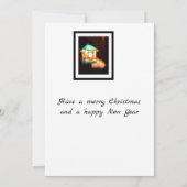 Grußkarte der Saison Dankeskarte (Rückseite)