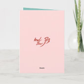 Grußkarte der Saison (feat. Merry Bell) Einladung (Rückseite)