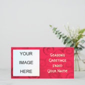 Grußkarte der Saison Feiertagskarte (Stehend Vorderseite)