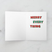 Grußkarte der Saison Karte (Innenseite)