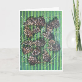 Grußkarte der Saison Karte