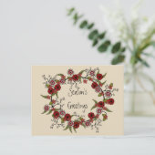 Grußkarte der Saison Postkarte (Stehend Vorderseite)