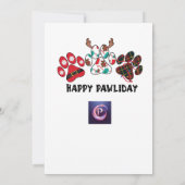 Grußkarte der Saison, Urlaubskarte Einladung (Rückseite)