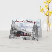 Grußkarte der Themed Season Karte (Gelbe Blume)