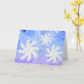 Grußkarte der weißen Zähne-Blume Karte (Gelbe Blume)