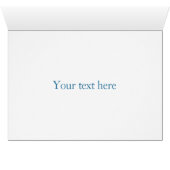 Grußkarte der Welt (Innenansicht Horizontal (Unten))