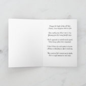 Grußkarte der Zeit Karte (Innenseite)