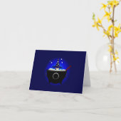 Grußkarte des Assistenten Karte (Gelbe Blume)