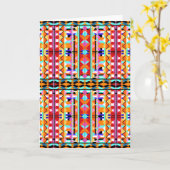 Grußkarte des Auges Karte (Gelbe Blume)