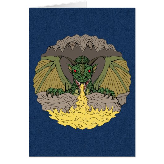 Grußkarte des Cavern Dragon 2016 (Vorne)