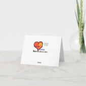 Grußkarte des ersten Ansprechpartners Karte (Rückseite)