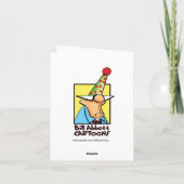 Grußkarte des Funny Anästhesiologen Karte (Rückseite)