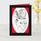 Grußkarte des Geburtstagsmonsters Karte (Gelbe Blume)