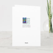 Grußkarte "des literarischen Geistes" Karte (Rückseite)