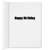 Grußkarte des Minimalistischen Raumfahrtazorons -  (Innen (Rechts))