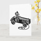 Grußkarte des Perzivals Karte (Gelbe Blume)