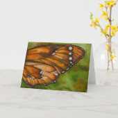 Grußkarte des Schmetterlings 2 Karte (Gelbe Blume)