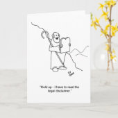 Grußkarte des Spaßes Karte (Gelbe Blume)