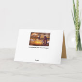 Grußkarte des Vaters Karte (Rückseite)