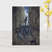 Grußkarte des verlorenen Souls Karte (Gelbe Blume)