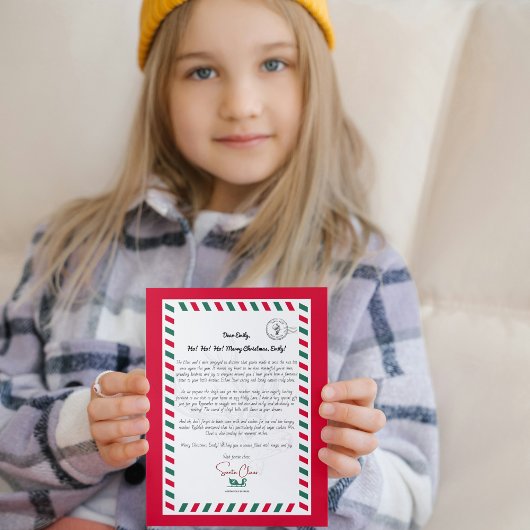 Grußkarte des Weihnachtsmanns