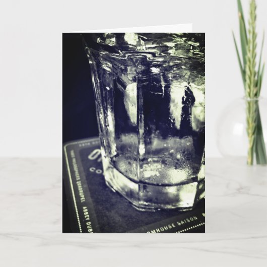 Grußkarte Devine Intervention Karte (Vorderseite)