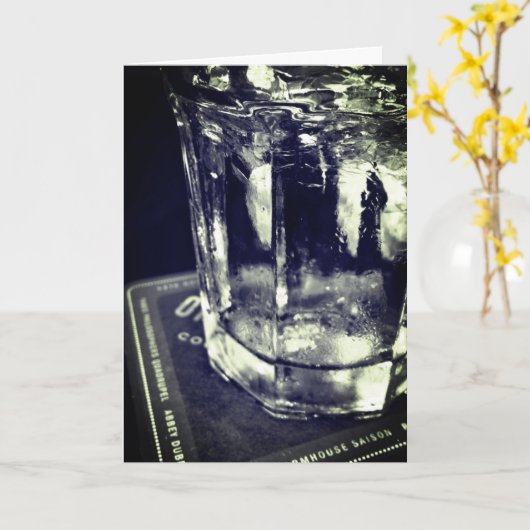 Grußkarte Devine Intervention Karte (Gelbe Blume)