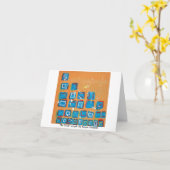 Grußkarte "Die Wahrheit" Karte (Gelbe Blume)