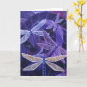 Grußkarte: "Die Wiedersehen" Karte (Gelbe Blume)