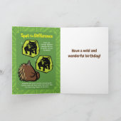 Grußkarte "Echidna Puzzle" Karte (Innenseite)