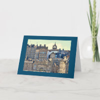 Grußkarte Edinburgh Altstadt