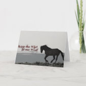 Grußkarte "Ehre". Behalt die Wildnis in unserem WE Karte (Vorderseite)