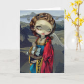 Grußkarte "Ein sicherer Hafen" Karte (Gelbe Blume)