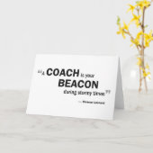 Grußkarte - 'ein Zug ist Ihr Leuchtfeuer… " Karte (Gelbe Blume)