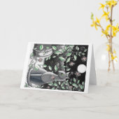 Grußkarte: Eine ruhige Diskussion Karte (Gelbe Blume)