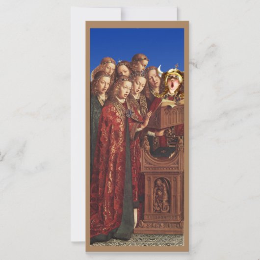 Grußkarte "Einer in jedem Chor" Karte (Vorderseite)