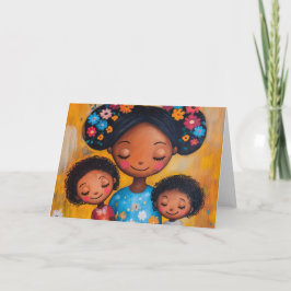 Grußkarte einer Mutter Karte