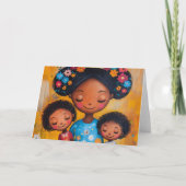 Grußkarte einer Mutter Karte (Vorderseite)