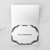 Grußkarte - EinhornHerbstlauf Karte (Innenseite)