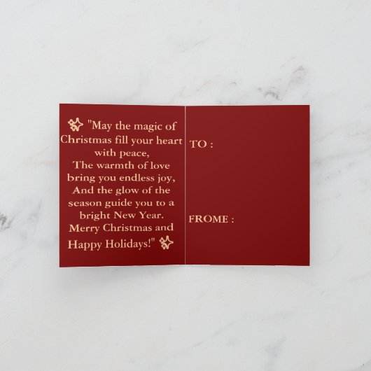 Grußkarte Einladung (Innenseite)