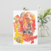 Grußkarte Ende Sommer Karte (Stehend Vorderseite)